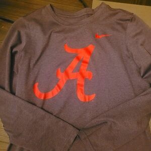 BAMA Alabama Nike long sleeve cotton tee